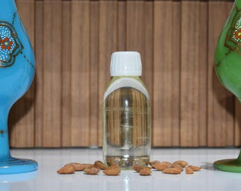 Olio di mandorle dolci per la cura della pelle, cura dei capelli, olio naturale, emolliente, nutriente, antirughe, massaggio, viso, corpo