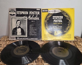 The Songs Of Stephen Foster Melodies Vol 1 & Vol 2