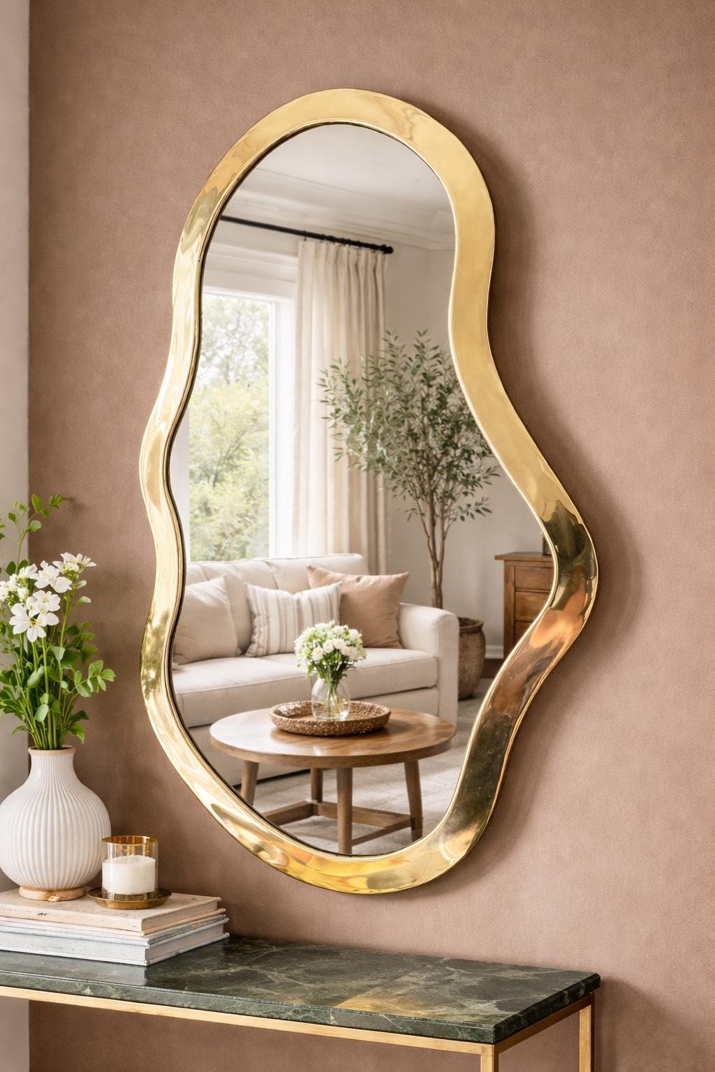 ✳️最終値下げ✳️ ヴィンテージミラー 30x30 Antique Mirror - Etsy