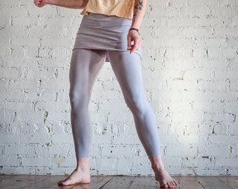 Surya Leela Hemp Skirted Capri Leggings