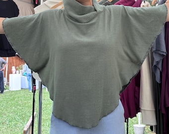 Soft Hemp Pop-Over Top - Hemp Organic Cotton Jersey