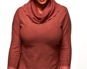 Go Cozy Hemp Cowl Pullover