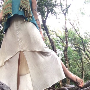 Surya Leela Luna Maxi Skirt - Featherweight Organic Cotton & Hemp
