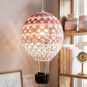 3D-haakpatroon heteluchtballon | Idee voor huisdecoratie (pdf-patroon)