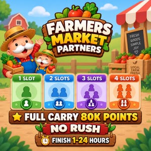 Evenemangspartners Full Carry 80 000 poäng | Monopoly_Go