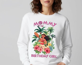 Island Princess Birthday Girl Shirt, Personalized Name & Age, Tropical Family Matching Shirts