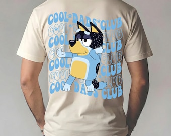 Blue Dad Club T-shirt - Funny Father's Day Gift