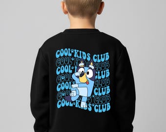 Personalized Kids Club Shirt, Cartoon Dog Birthday Gift,