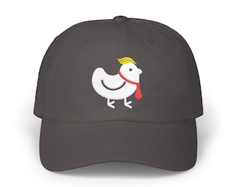 Anti-Trump TACO Hat, Embroidered Trump Chicken Baseball Hat