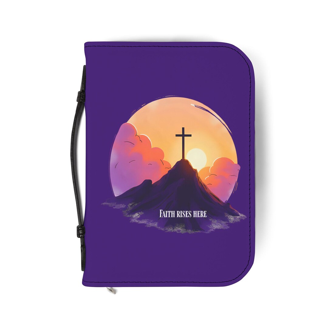 Faith Rises Here Bible Cover - Etsy