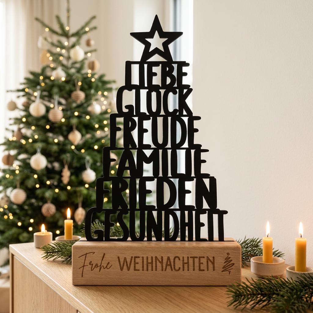 Amerikanische weihnachtsdeko
