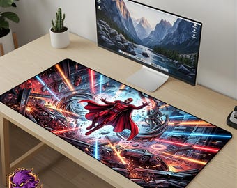 Magneto Mouse Pad X-Men - Desk Mat Marvel Gaming Mousepad Mutant Power Desk Mat XL Mouse Pad Large Desk Mat Supervillain Gift