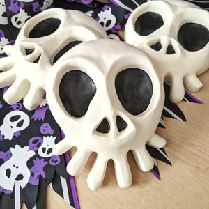 Signiture Haunted Mansion Skull ~ Jack Skellington ~ Nightmare Christmas Prop ~ Haunted Christmas ~ Haunted House Decor ~ Man Eating Wreath