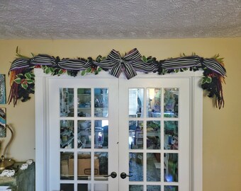 Haunted Mansion Holiday Inspired Christmas Garland NO PUMPKINS