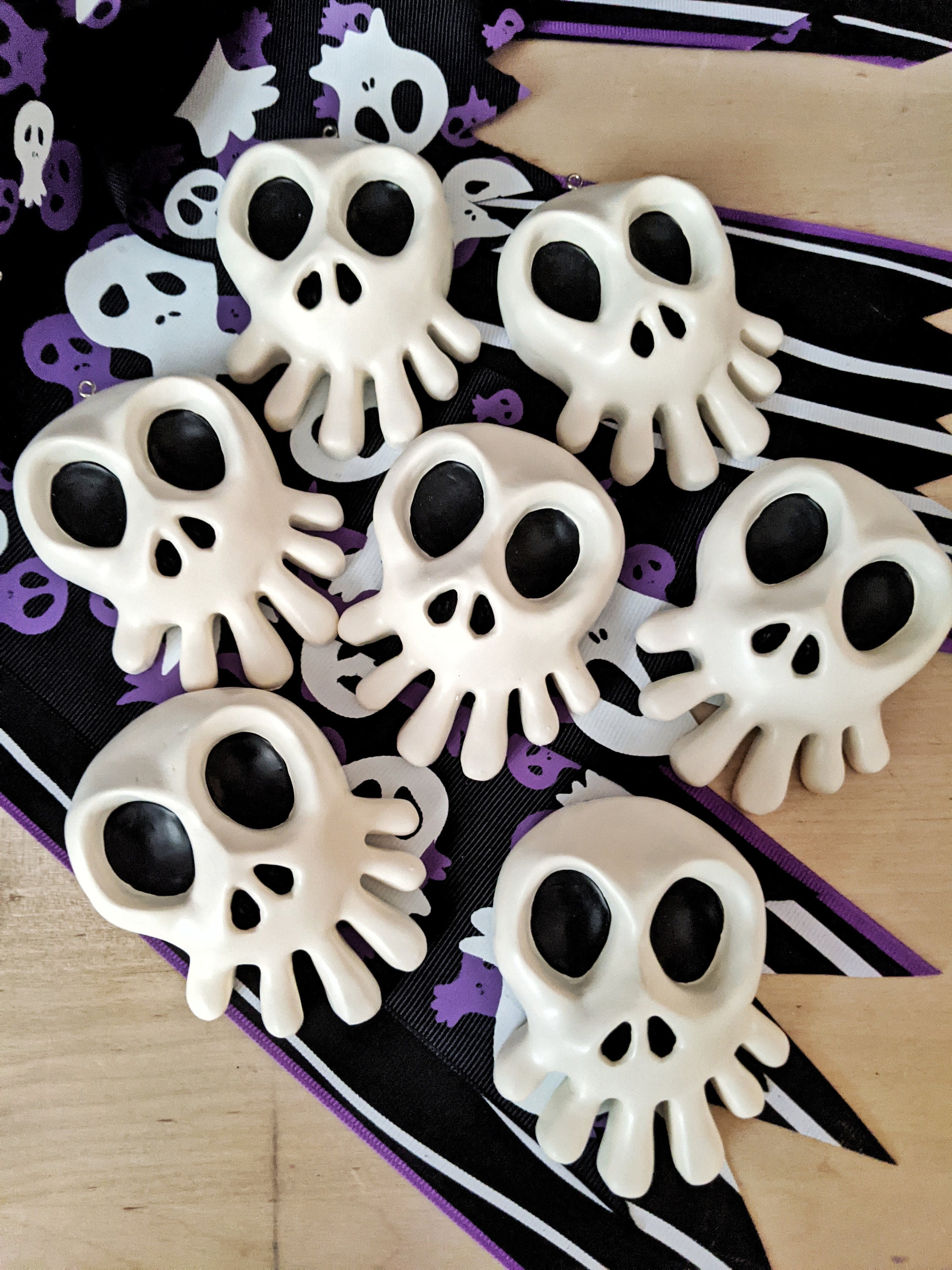 Mini Haunted Mansion Holiday Skull for Halloween and Christmas - Etsy