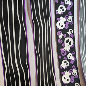 Haunted Mansion Holiday Squiggly Stripe Ribbon