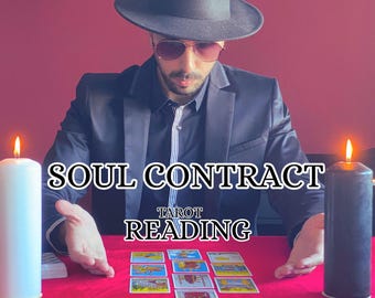 Lectura de Tarot del Contrato del Alma | Conexión Kármica y de Vidas Pasadas | Lectura de Tarot Espiritual | Lectura de Acuerdos del Alma | Tarot Preciso