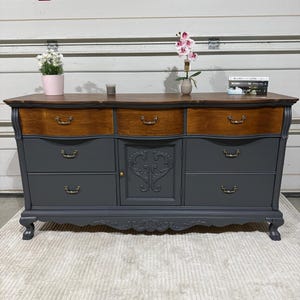 Antique Dresser and Nightstands - Etsy