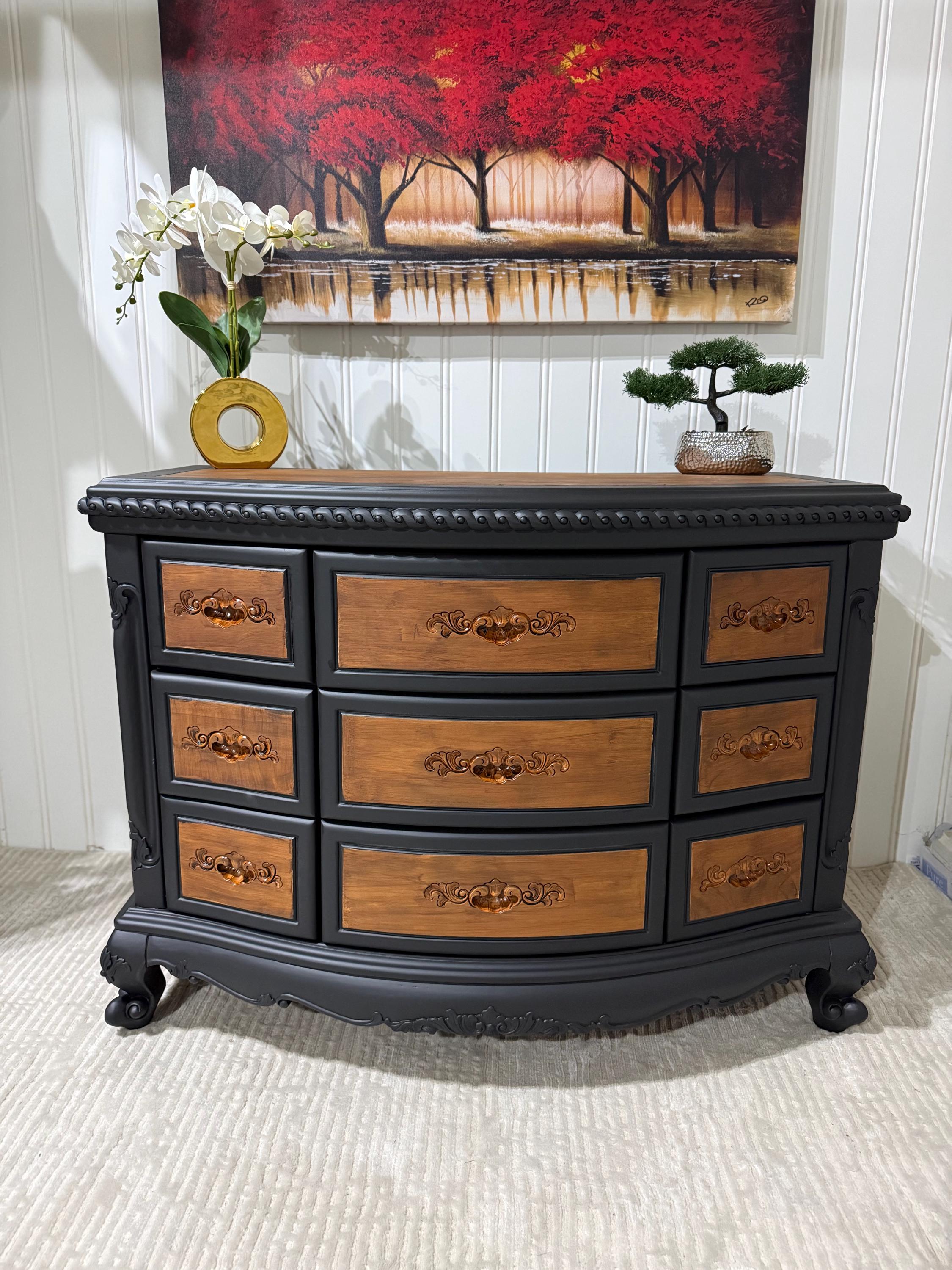 Bedroom Furniture Dresser Black Walnut - Etsy Bedroom Furniture Dresser Black Walnut - Etsy