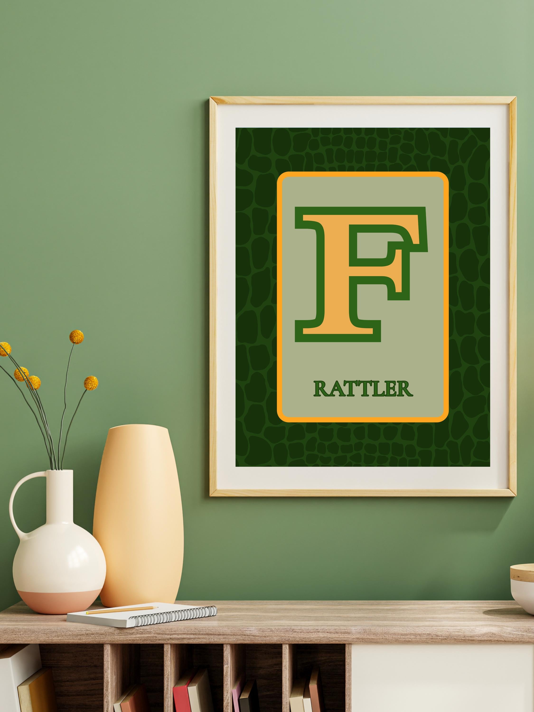 FAMU Wall Art Print Bundle | HBCU Digital Download | Rattler Home Decor ...