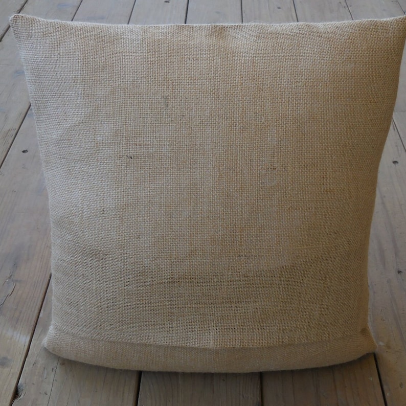 French Hydrangea Burlap Pillow, Farmhouse Pillows, Shabby Chic decor, INSERT INCLUDED image 2