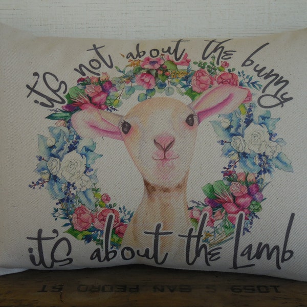 Lamb Pillow Etsy