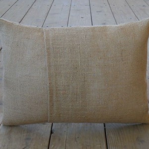 French Bee Burlap Pillow, Farmhouse Pillows, Fixer Upper Style image 2