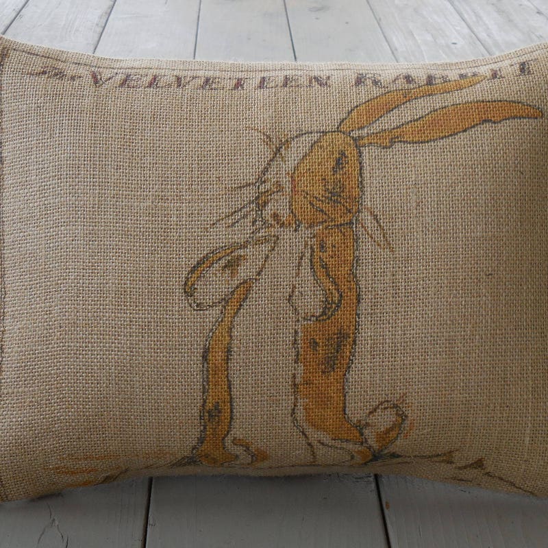 Rabbit Pillow - Etsy