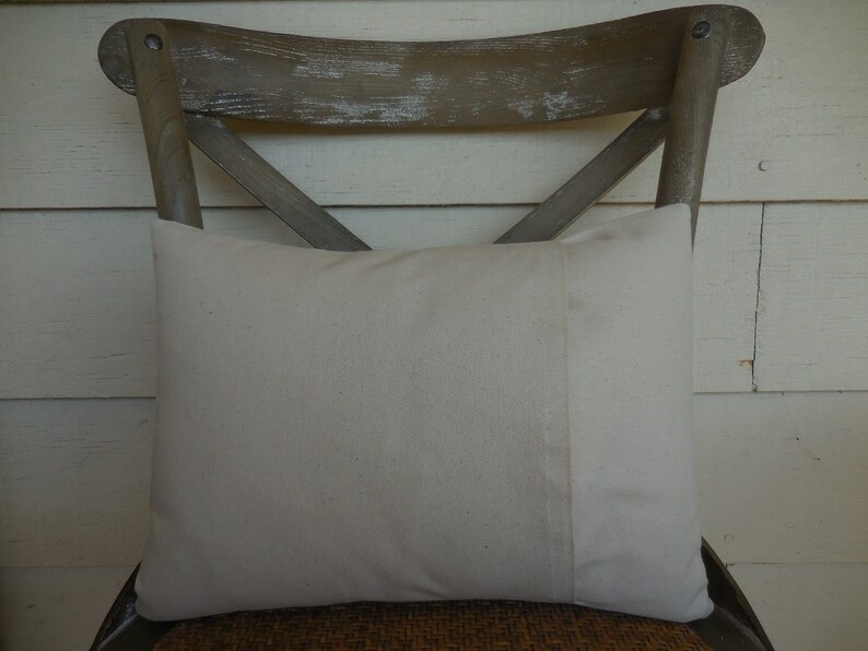 Almohada de guardería, Almohada Joshua 1, Decoración Shabby Chic, Almohadas de granja, Almohada inspiradora imagen 3