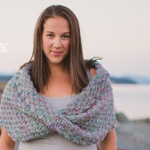 infinity shawl crochet pattern