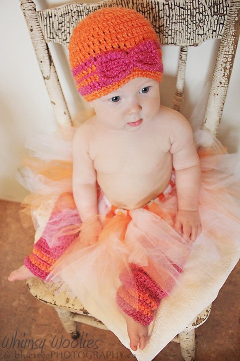 Crochet Pattern Baby Crochet Hat, Crochet Beanie, Crochet Leg Warmers