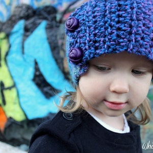 Toddler Crochet Pattern: Crochet Headband, Crochet Leg Warmers, 'Variegated Graffiti', Kids Fashion image 1