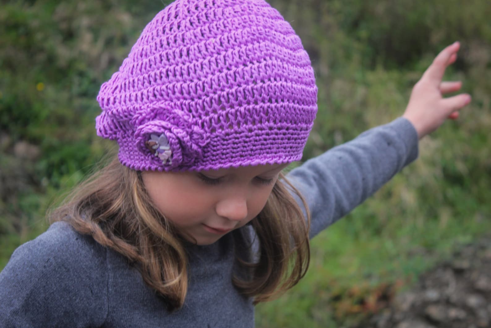 Beret CROCHET HAT PATTERN 'Jayda Rose Beret' Crochet Etsy