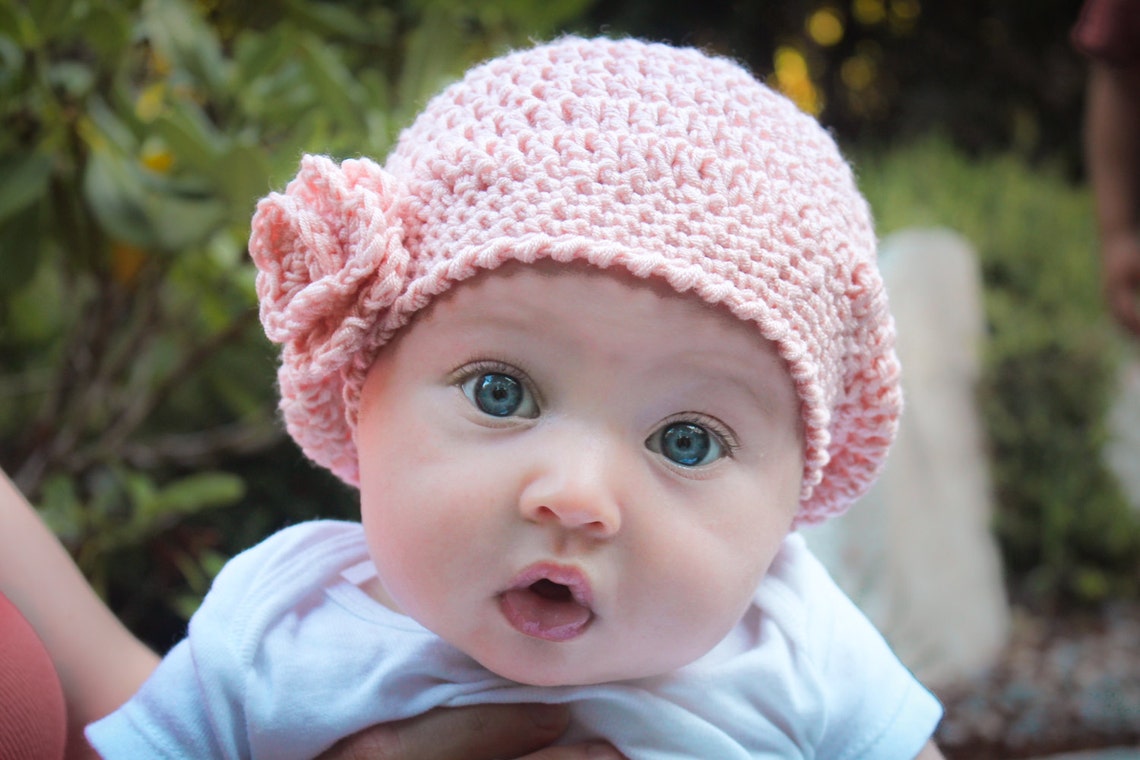 Beret CROCHET HAT PATTERN 'Jayda Rose Beret' Crochet Etsy