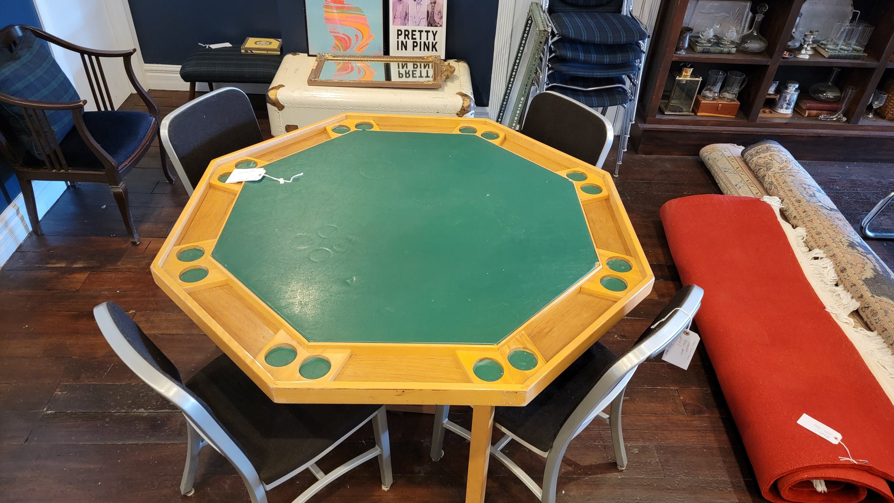 1960's poker table Etsy