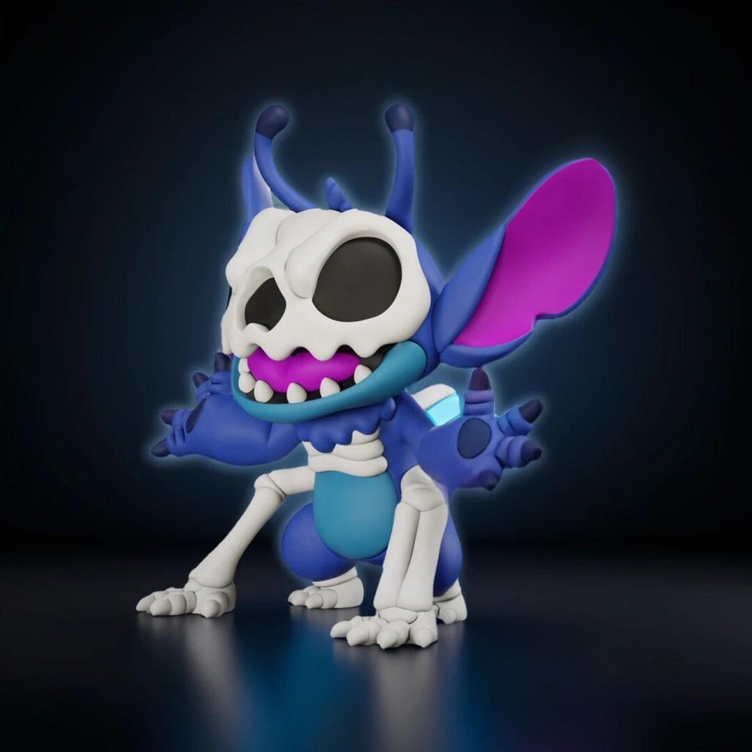 Alien Stitcher Statue | Cute Creature STL | 3D Print Collectible ...