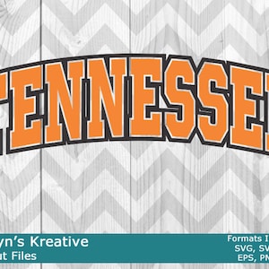 Tennessee gebogen SVG-bestanden