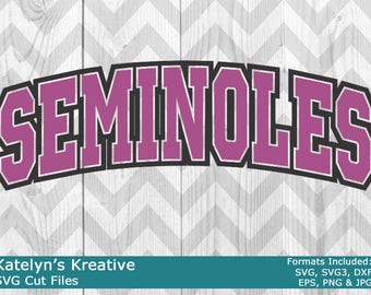 Seminoles Arched SVG Files