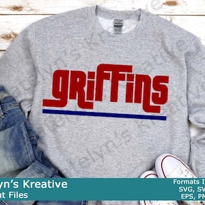 Griffins Team Mascots - SVG, SVG3, PNG, JPG, Sublimation