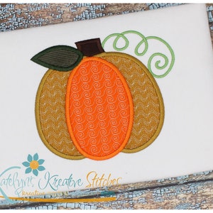 Pumpkin Patch Single Applique