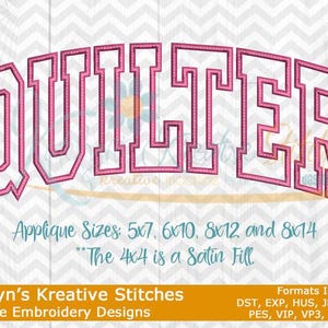 Ricamo ad arco Quilter