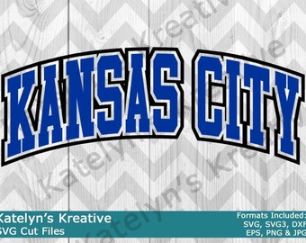 Kansas City Arched SVG Files