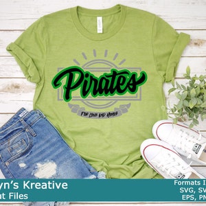 Pirates Script Rectangle SVG Files