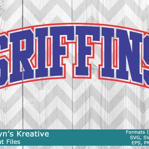 Griffins Arched SVG Files