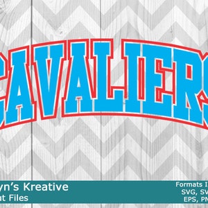 Cavaliers Arched SVG Files