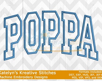 Bordado arqueado de papá