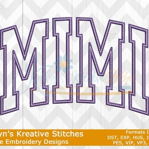 Mimi Arched Embroidery