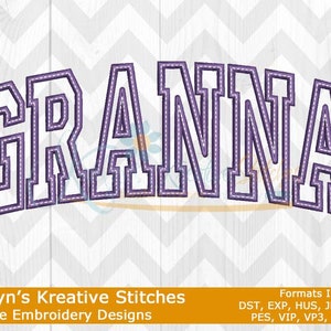 Granna Arched Embroidery