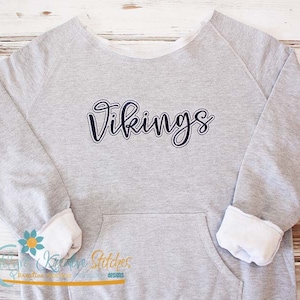 Vikings Script Machine Embroidery - 2022 Series