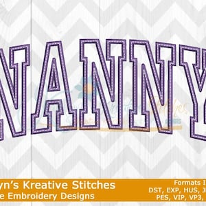 Nanny Arched Embroidery